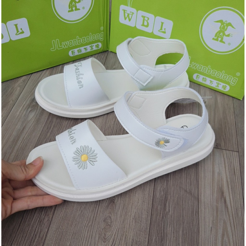 SIZE 32-37 SANDAL BÉ GÁI ĐI HỌC TỪ 6-12 TUỔI MÃ B-05 (ẢNH,VIDEO THẬT )