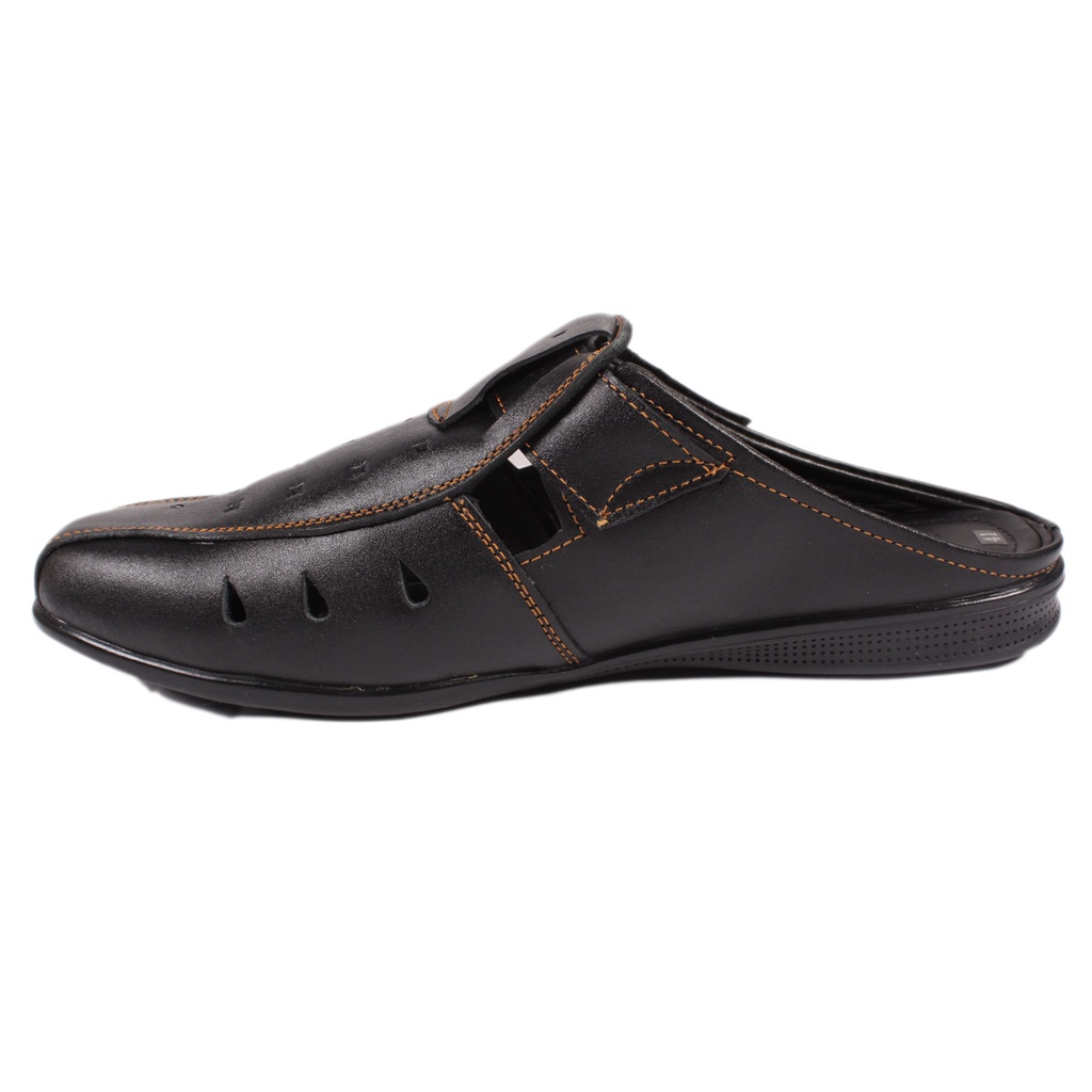 HP7517 - Giày rọ sabo nam Huy Hoàng màu đen