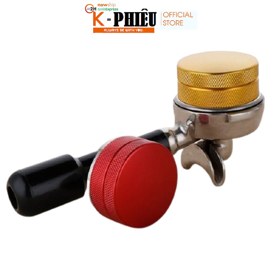 Coffee tamper Tamper nén cafe espresso 58 mm Tamper thông minh Puck