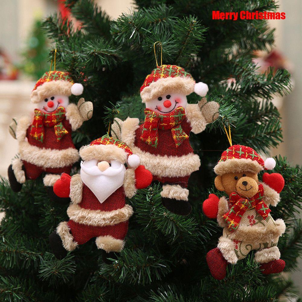 Phụ Kiện Trang Trí Giáng Sinh Năm Mới 2018 Hình Búp Bê Cầu Vồng