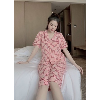 Đồ bộ lụa mango lửng