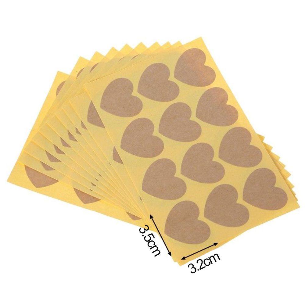 Set 120 Nhãn Dán Trang Trí Bánh Kẹo Bằng Giấy Tự Dính DIY