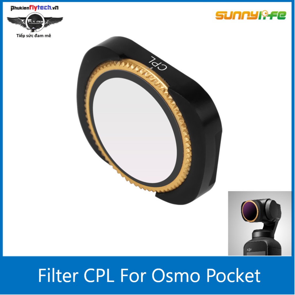 Filter CPL DJI Osmo Pocket - phụ kiện osmo pocket