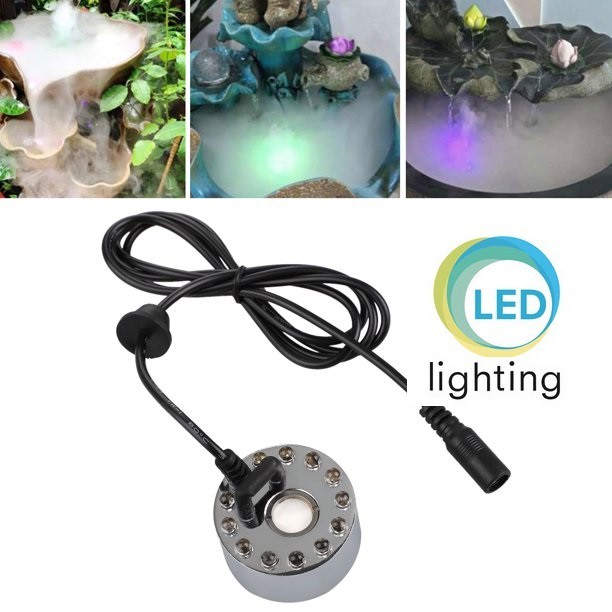 Máy tạo khói phun sương có đèn led thay đổi màu kèm nguồn | BigBuy360 - bigbuy360.vn