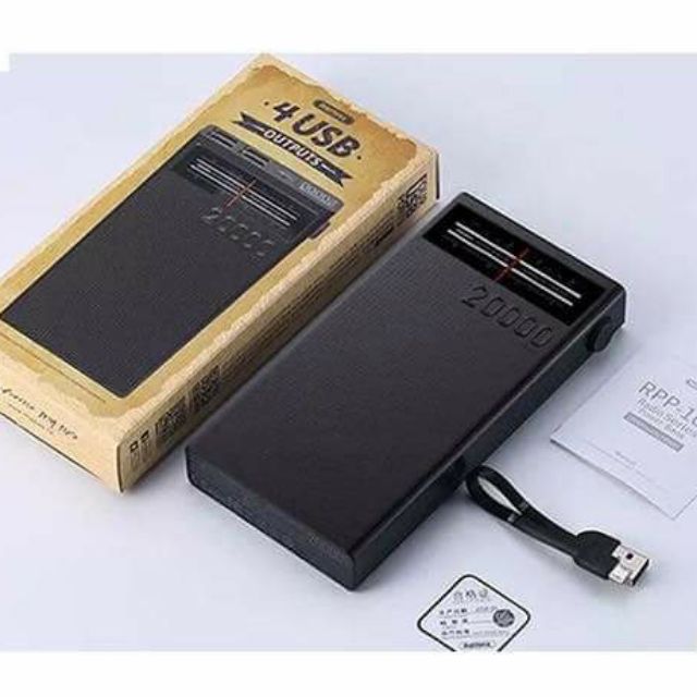 Sạc Dự phòng 20000Mah Remax RPP102