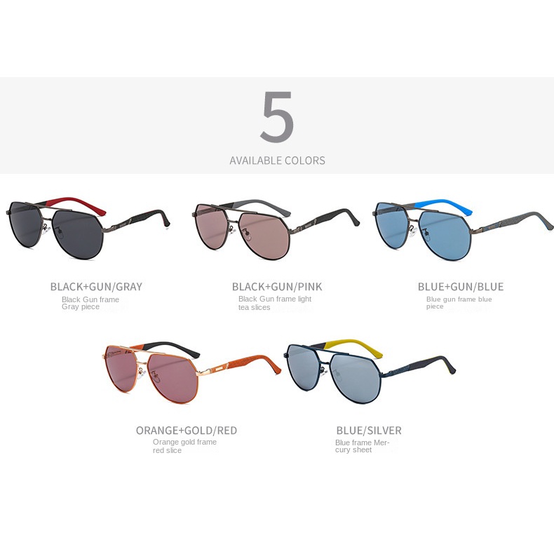 Kính Mát Phân Cực Mới Dành Cho Nam Lái Xe Câu Cá