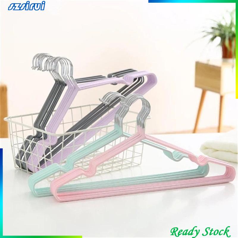 Giá Đỡ Treo Quần Áo Bằng Thép Mạ Vàng PVC Tiện Dụng