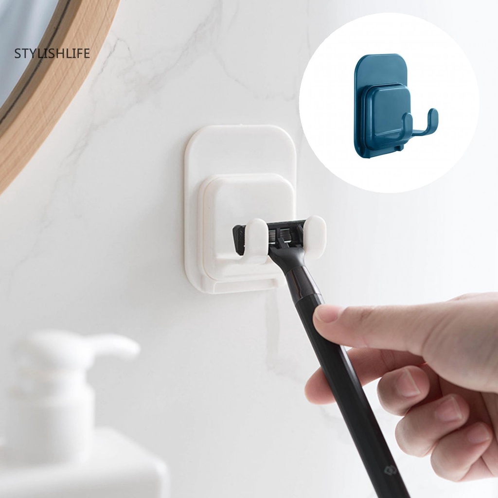 Móc Treo Dao Cạo Râu Đa Năng Kiểu Đơn Giản Tiện Dụng Cho Gia Đình