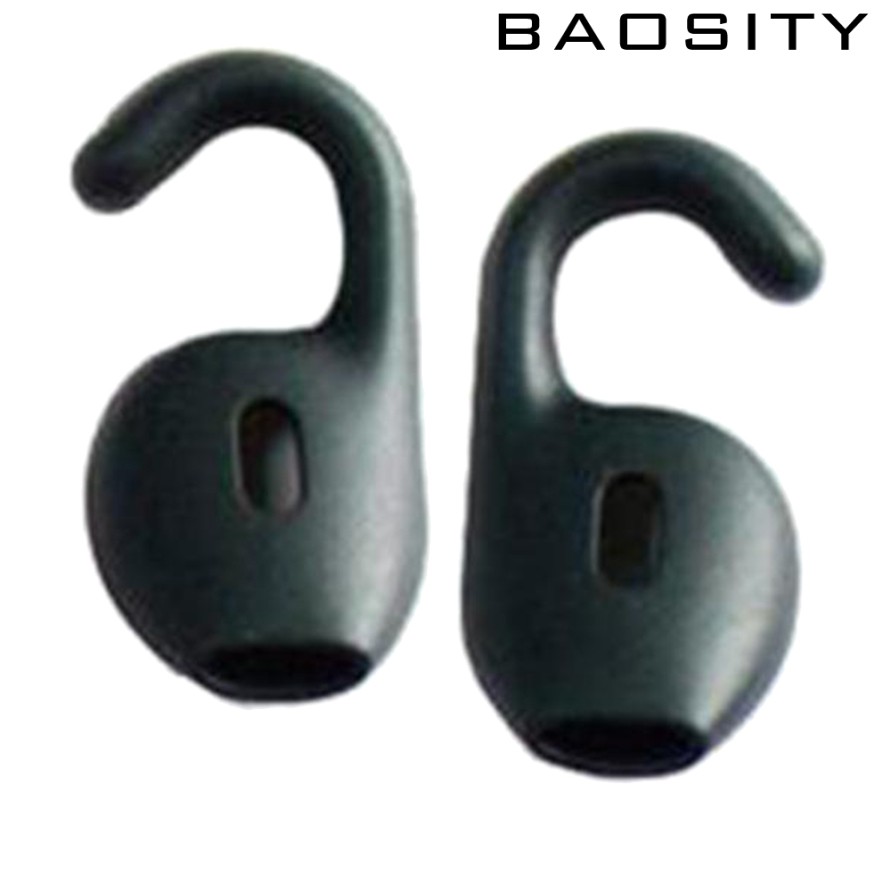 (baosity) 1 Cặp Nút Silicon Bọc Tai Nghe Cho Jabra Boost (trái + Phải) Đen