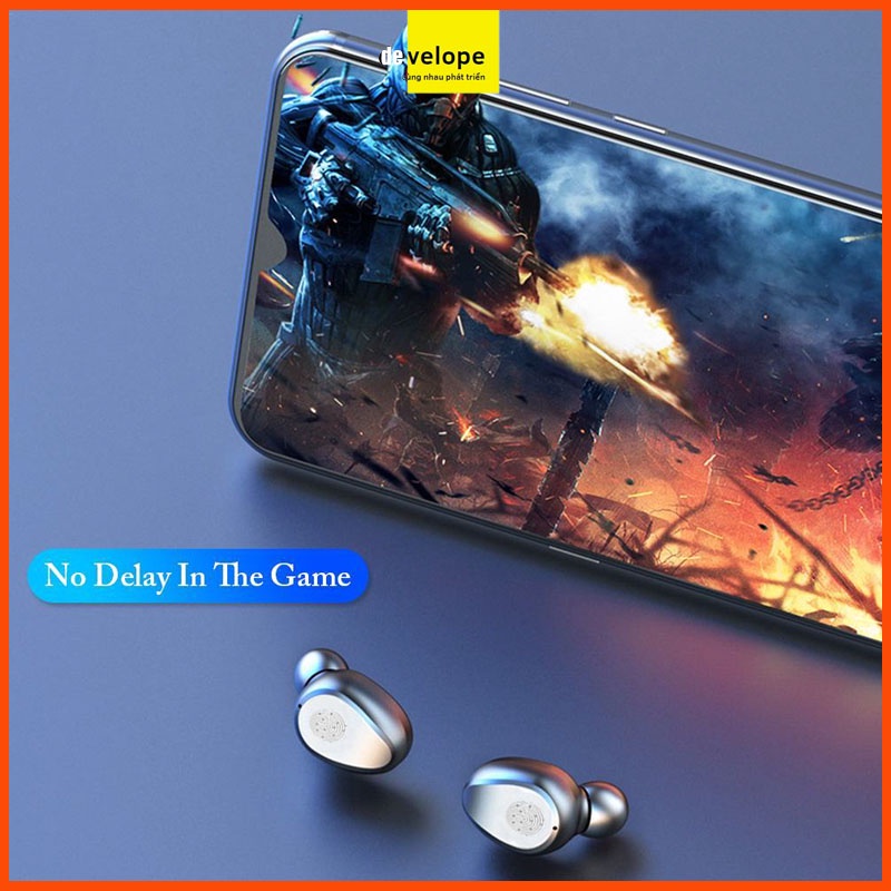 Tai nghe bluetooth QCY F9 PRO CÓ LOA NGOÀI -Tai nghe không dây QCY T10