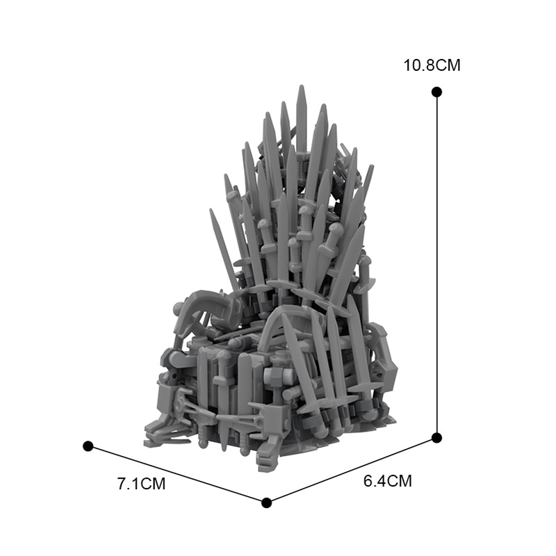 Bộ Đồ Chơi Lắp Ráp Mô Hình Nhân Vật Iron Throne