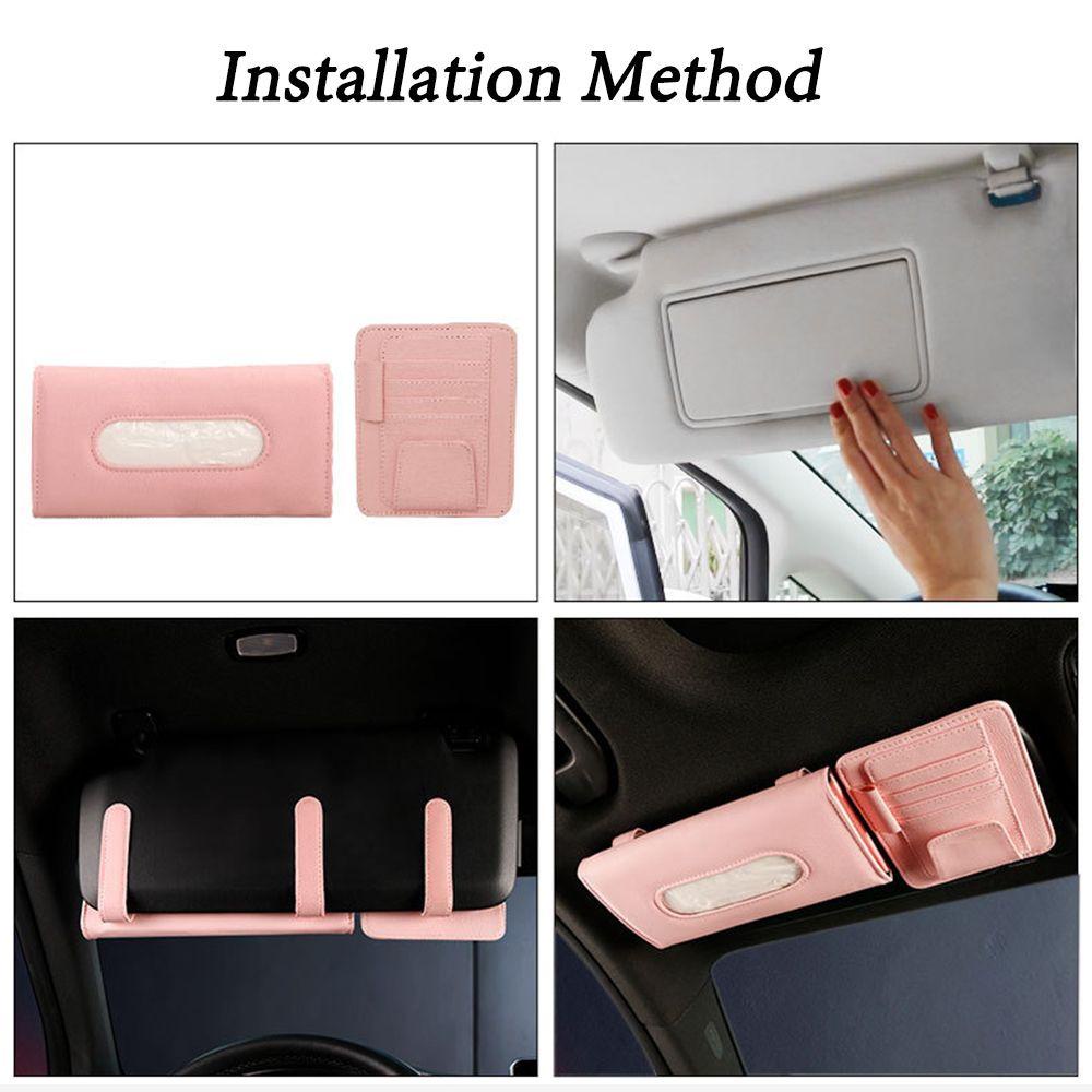 Btlimer Túi Đựng Thẻ / Tài Liệu / Kính Mát Đa Năng Dạng Treo Gọn Gàng