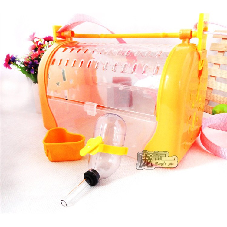 lồng xách tay dây đeo dành cho hamster, sóc, nhím, thỏ, bọ, fat tail, rat,dumbo,...
