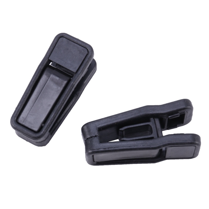 Set 20 Kẹp Treo Quần Áo Bằng Nhựa Màu Đen Siêu Chắc Đa Năng