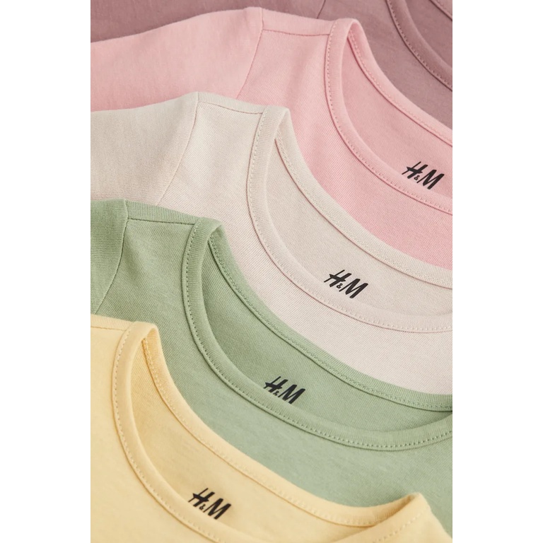 Set 5 váy thun dài chất cotton hữu cơ, Hờ mờ UK săn SALE