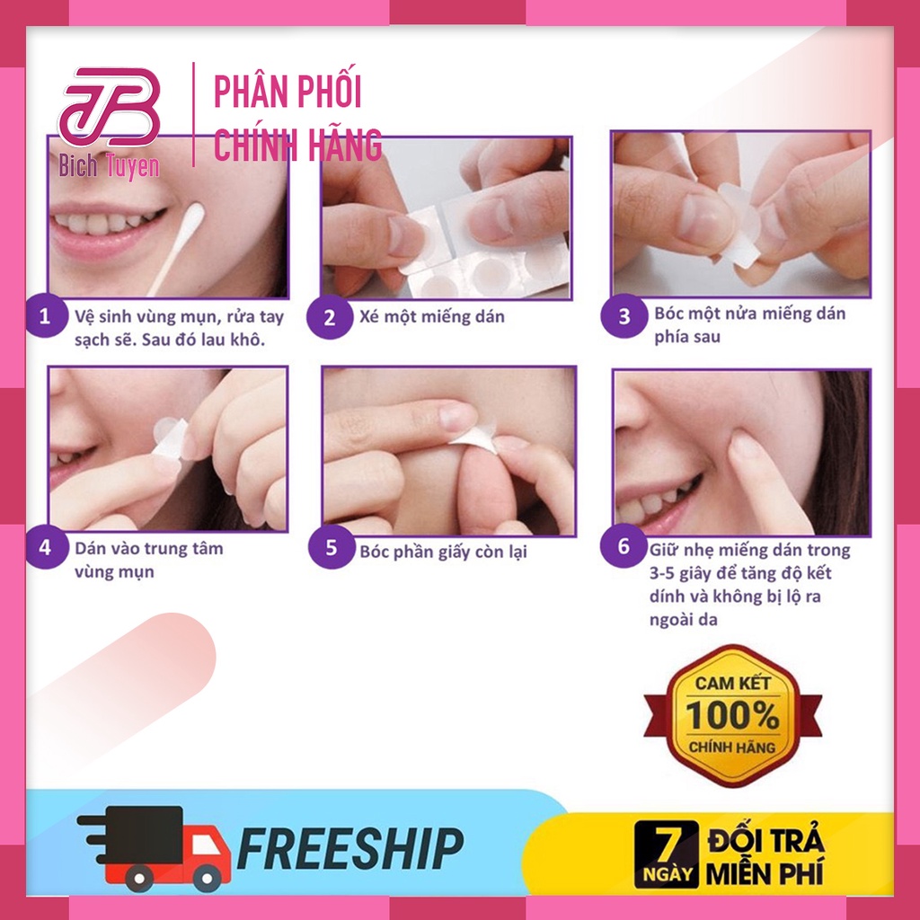 Miếng Dán Mụn Mayan care - 20+4 miếng - MAYANCARE - Miếng Dán Giảm Mụn Mayan Care Spot Plus dán mụn trong suốt hút mụn