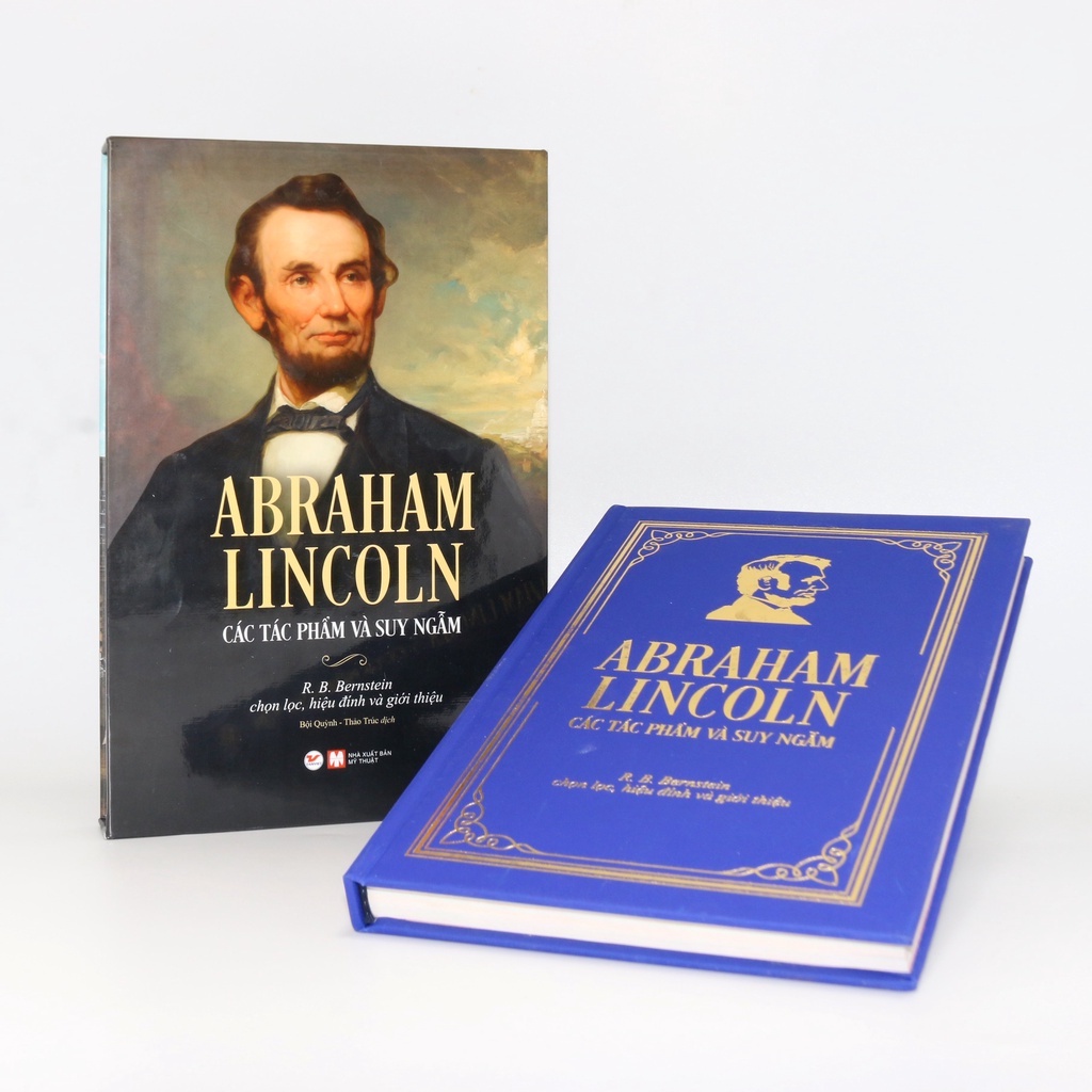 Sách - Deluxe Books - ABRAHAM LINCOLN – Các Tác Phẩm Và Suy Ngẫm Sách Khám Phá Sách Người Nổi Tiếng