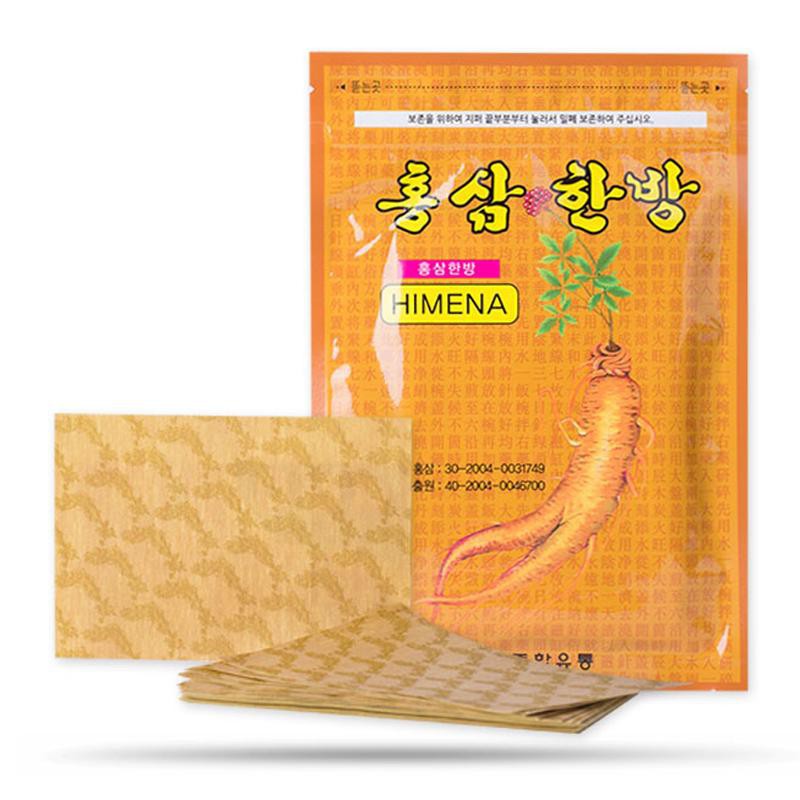 Cao Dán Sâm HIMENA Chính Hãng Hàn Quốc, Túi 20 miếng