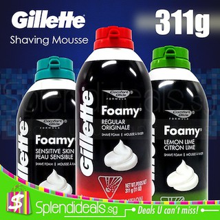 Bọt Cạo Râu Gillette Shave Foam 311g