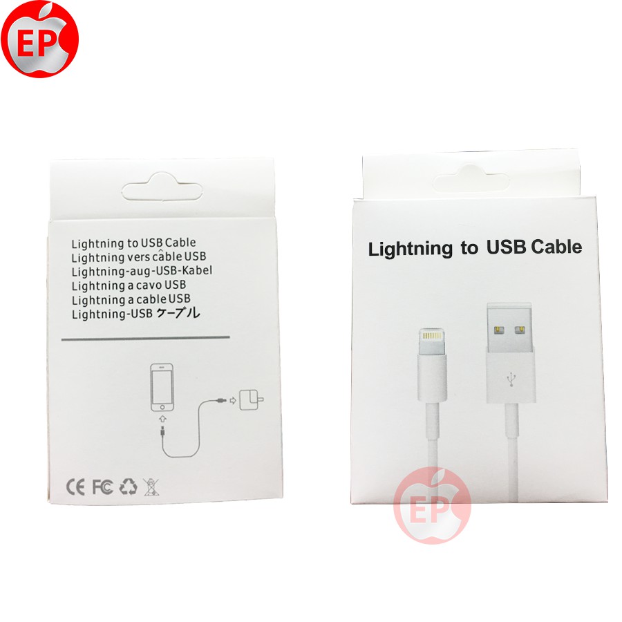 Dây cáp sạc iPhone Lighting đóng hộp CAO CẤP