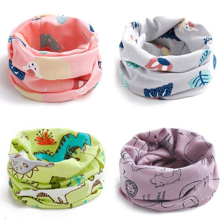 Khăn Ống Cotton Đa Năng Cho Bé Từ 6 Tháng đến 5 Tuổi