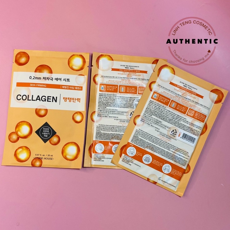 THANH LÍ MẶT NẠ MASK CUNG CẤP COLLAGEN HÀN QUỐC
