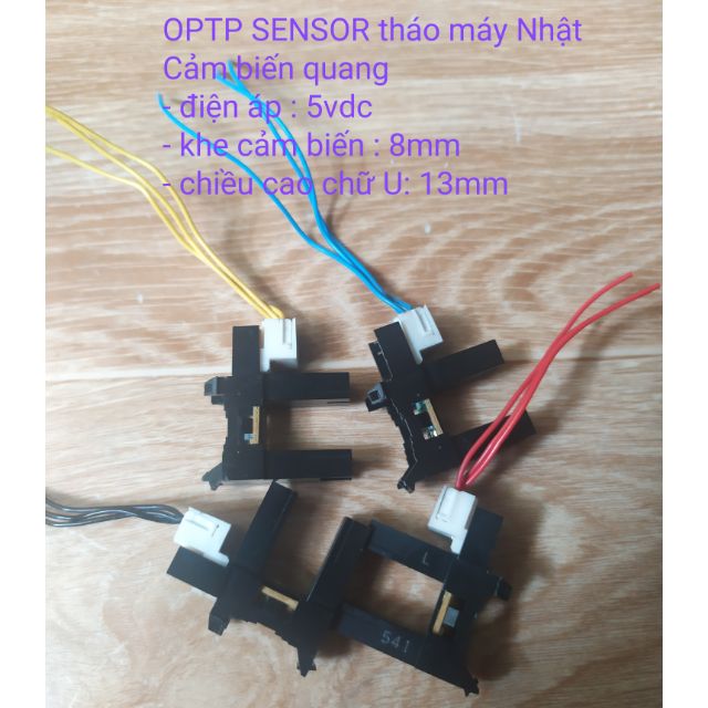 Sensor quang tháo máy Nhật chế in 3D, Laser...