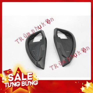 Ốp gác chân sau cacbon sh mode 2020 mới
