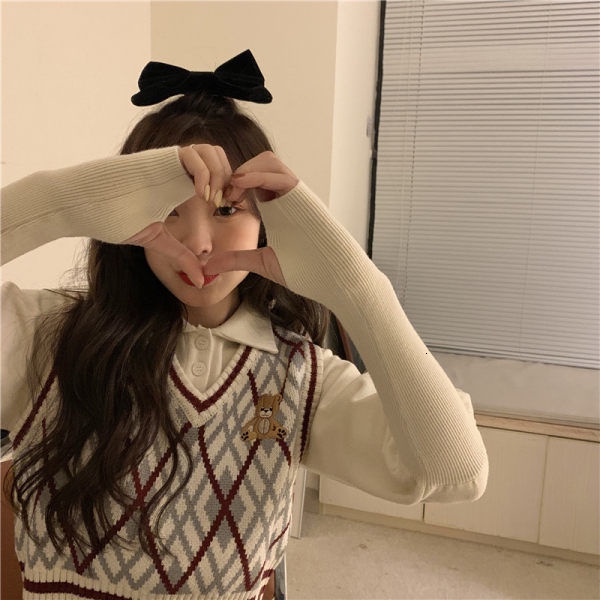 Áo Len Không Tay Cổ Chữ V Thời Trang 198596Áo Sát Nách Dáng Ngắn Kiểu Hàn Quốc Thiết Kế Trẻ Trung Cá Tính | BigBuy360 - bigbuy360.vn