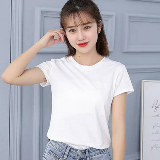 📌 ÁO TRẮNG TRƠN MẶC KÈM SET YẾM VÁY - ÁO THUN NỮ - ÁO PHÔNG