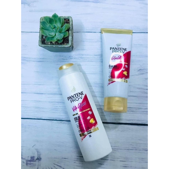 Cặp dầu gội xả PANTENE Pro-V dưỡng, phục hồi dành cho tóc nhuộm