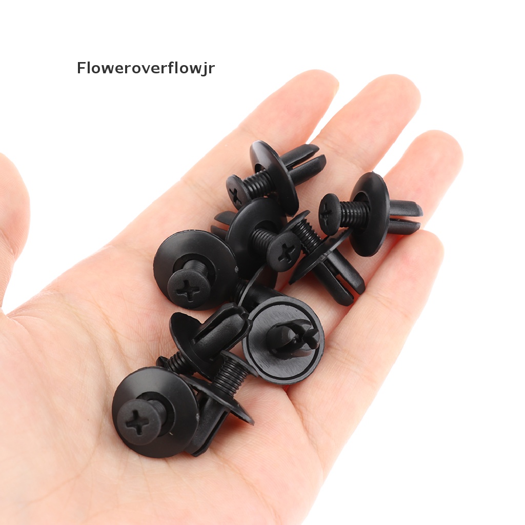 Set 100 Đinh Tán 8mm Bằng Nhựa Phụ Tùng Cho Xe Ô Tô