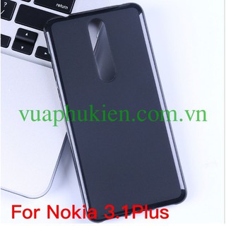 Ốp lưng dẻo đen mỏng dành cho Nokia 2.1, Nokia 3.1 Plus, Nokia 5.1, Nokia 6.1, Nokia 8.1, Nokia 5.1 Plus/X5.