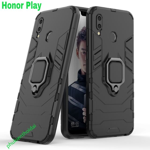 Ốp lưng Huawei Honor Play chống sốc Iron Man Iring cao cấp