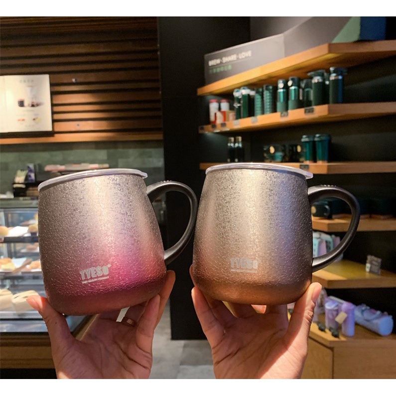 Ly coffee giữ nhiệt inox 304 có nắp 473ML