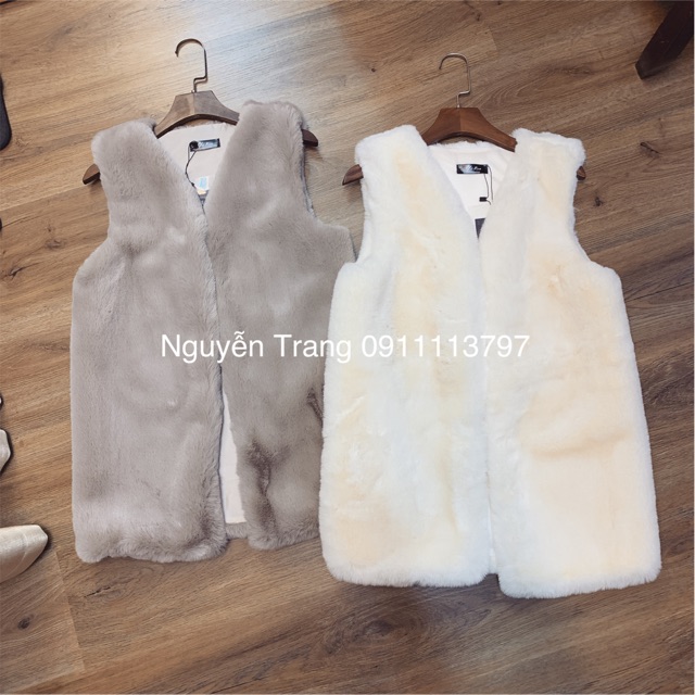 Ao gile lông thỏ