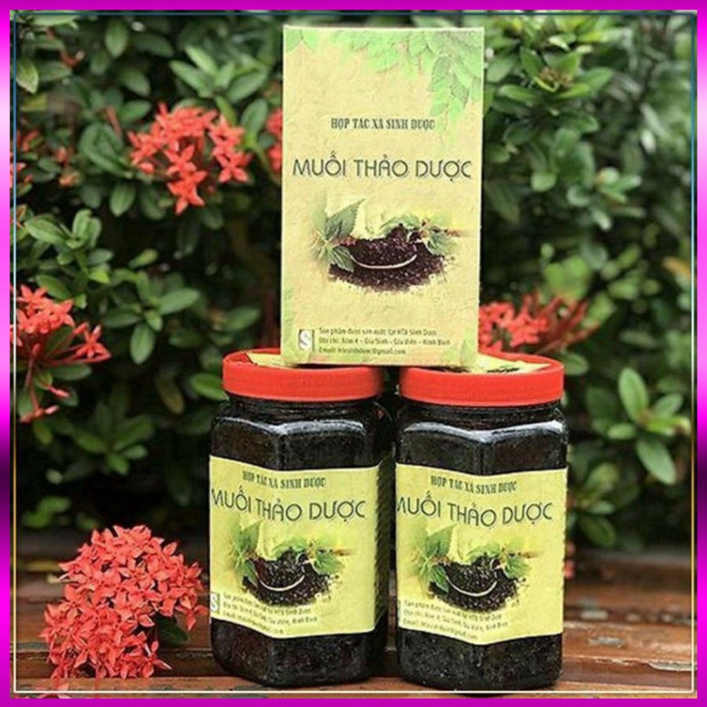 Muối Ngâm Chân Thảo Dược  Organic100% Thiên Nhiên Muối  Thảo Dược Ngâm Chân 550g Hàng Chính Hãng Sinh Dược-bb.case99