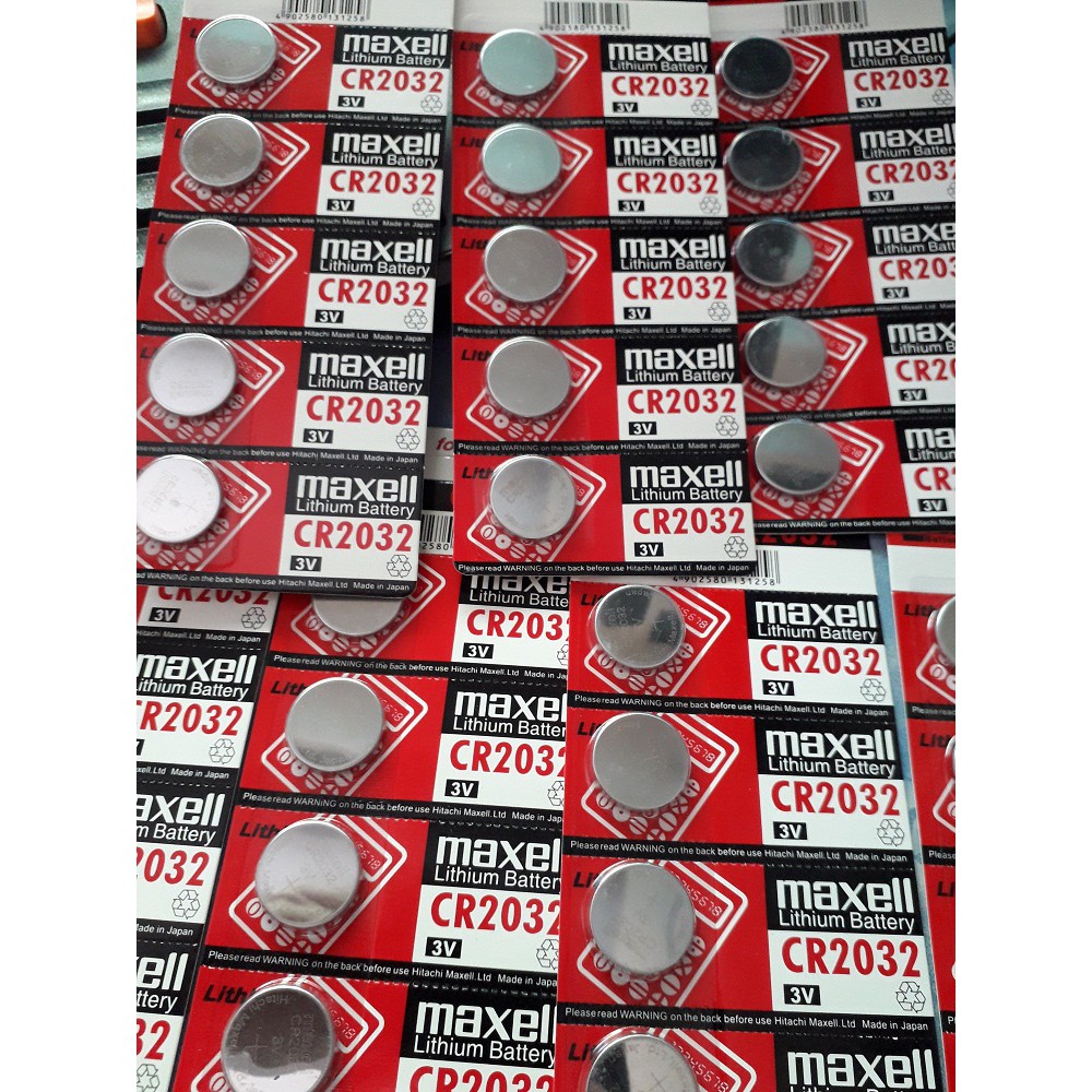 1 viên Pin CMOS Maxell CR2032. Vi Tính Quốc Duy