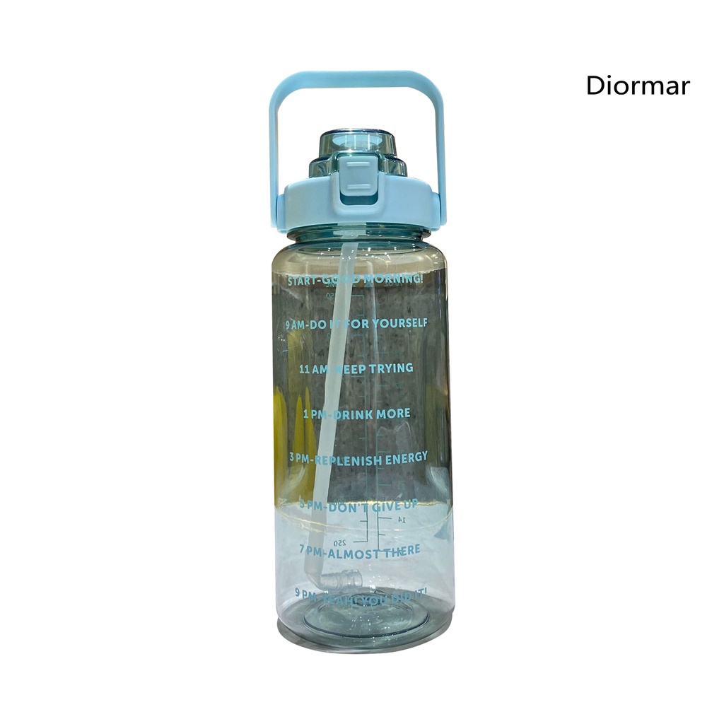 Dr-Js Bình Nước Thể Thao Dung Tích Lớn 2000ml Không Bpa