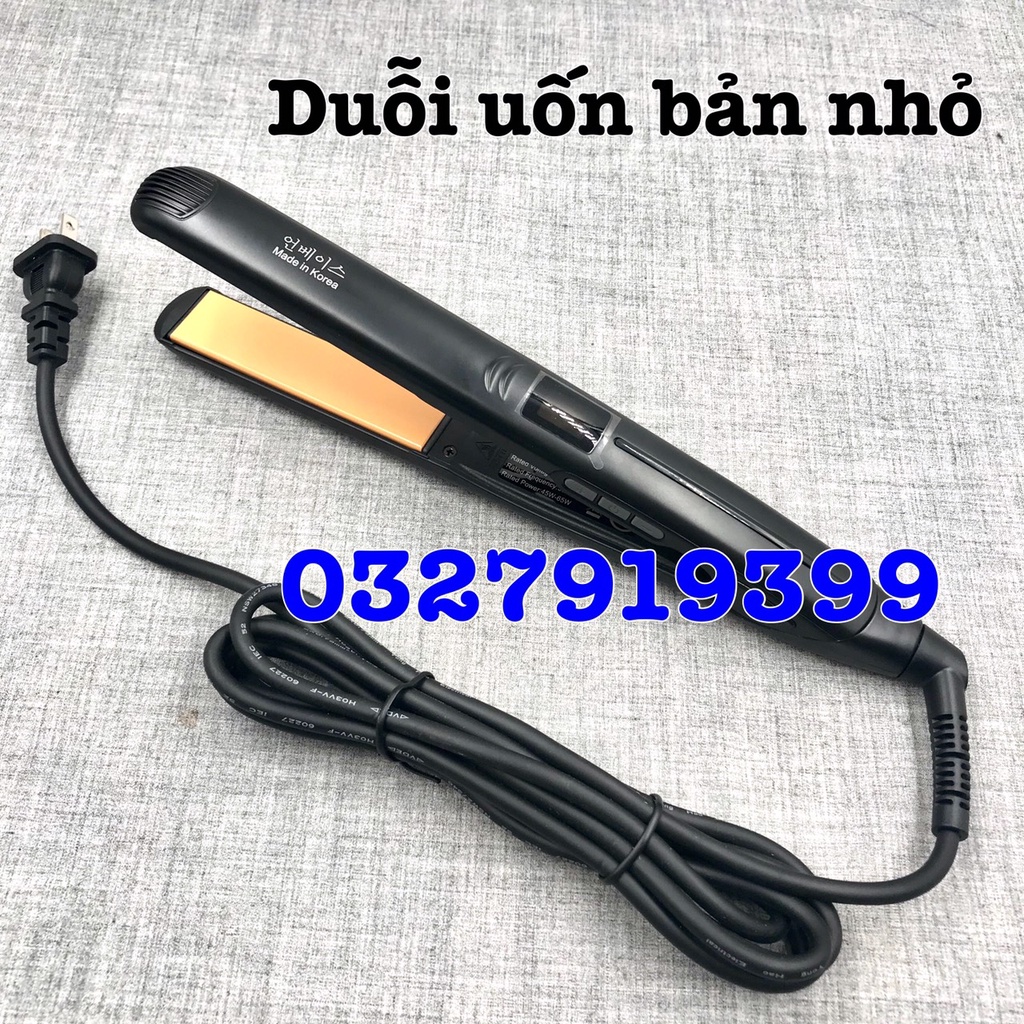 ✅Freeship-Quà Tặng✅ Máy duỗi tóc cao cấp có màn hình EPS 801- bản nhỏ 2,5cm