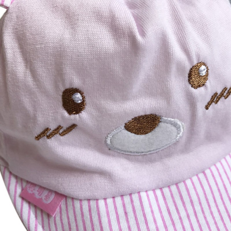 Mũ lưỡi trai tai gấu chống nắng cho bé