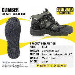 GIÀY BẢO HỘ SAFETY JOGGER CLIMBER S3 SRC