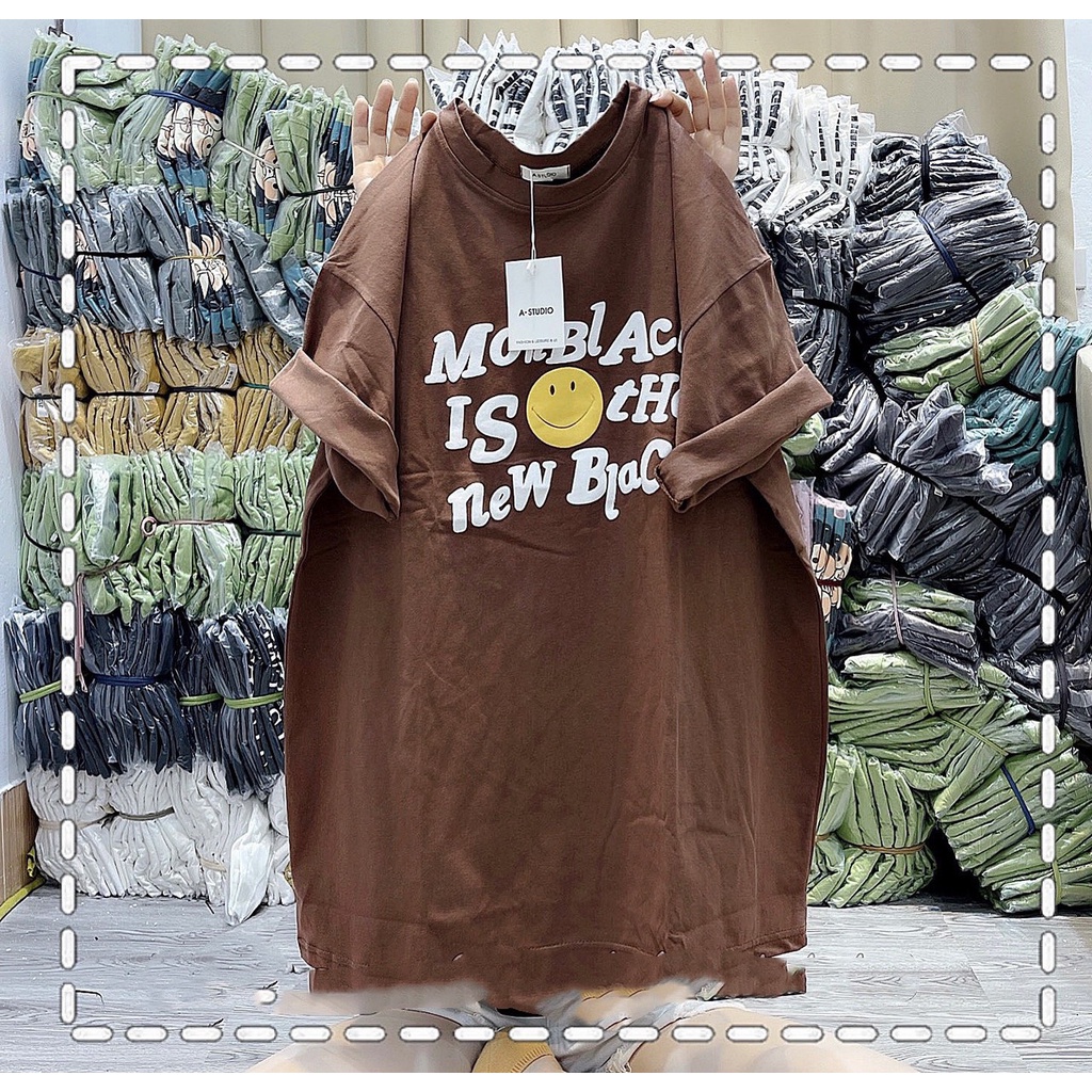 (SỈ 5-6X) Áo Phông 3158 Nam Nữ, Áo Thun Tay Lỡ Oversize From Rộng Chất Coton in hình Nhiều Mẫu Hottrend 2022