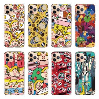 Ốp lưng họa tiết grafitti nhiều mẫu mã cho điện thoại compatible for iphone 11 Pro Max 2019