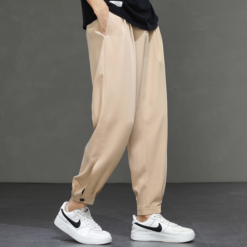 Quần Dài Thể Thao Vải Lụa Mát Thời Trang Cao Cấp Cho Nam