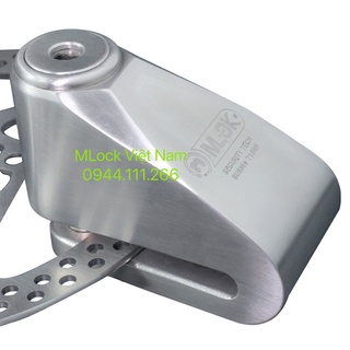 Ổ KHÓA đĩa báo động xe máy chống nước inox 304 bảo hành 10 năm