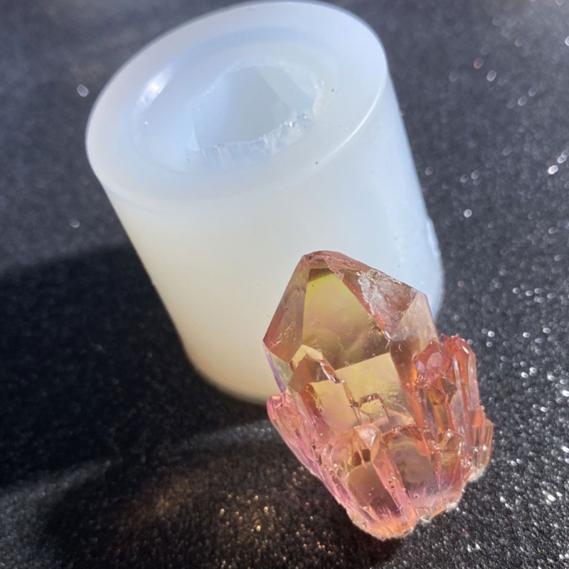 Khuôn Silicon Làm Cụm Pha Lê Epoxy DIY