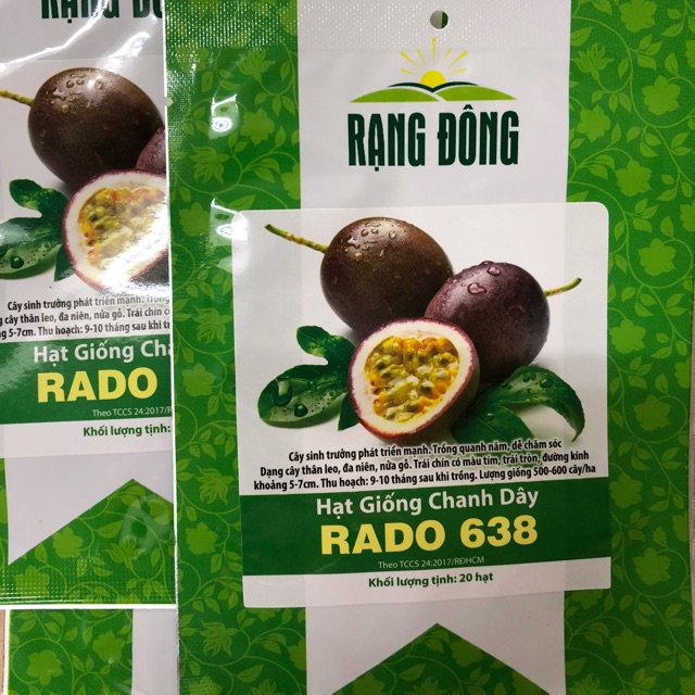Hạt giống Chanh Dây