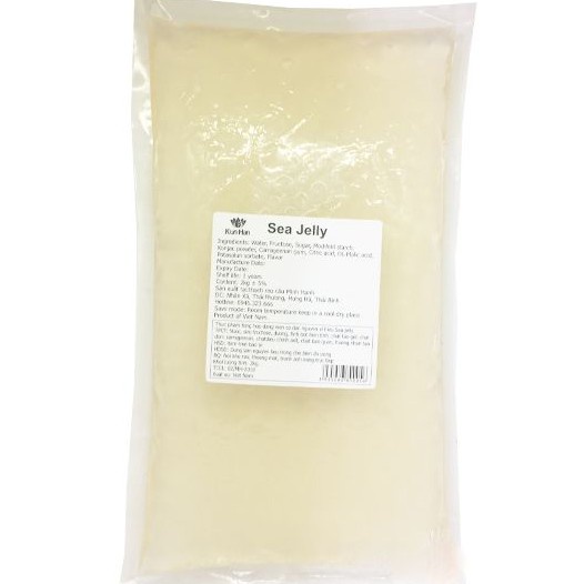 Trân châu Trắng Giòn 3Q Sea Jelly Thạch Ngọc Trai túi 2kg BẾP CỦA NGOẠI HT