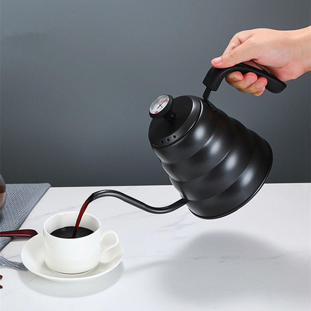 Ấm Đun Nước Bằng Thép Không Gỉ 1L / 1.2L Kèm Nhiệt Kế
